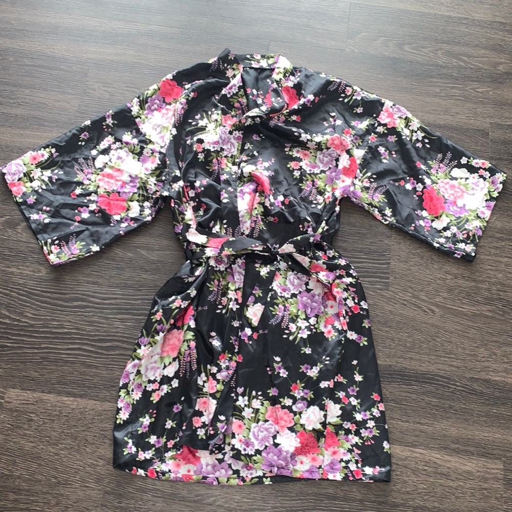 Silk robe